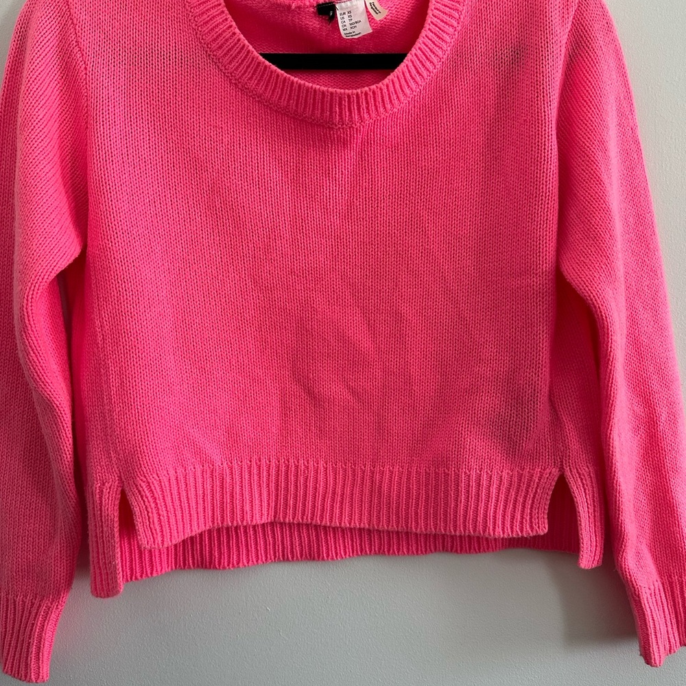 H&M Pink knit Sweater